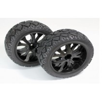 Absima 1:10 Buggy/Truggy Tires On-Road Black (2) 2500014